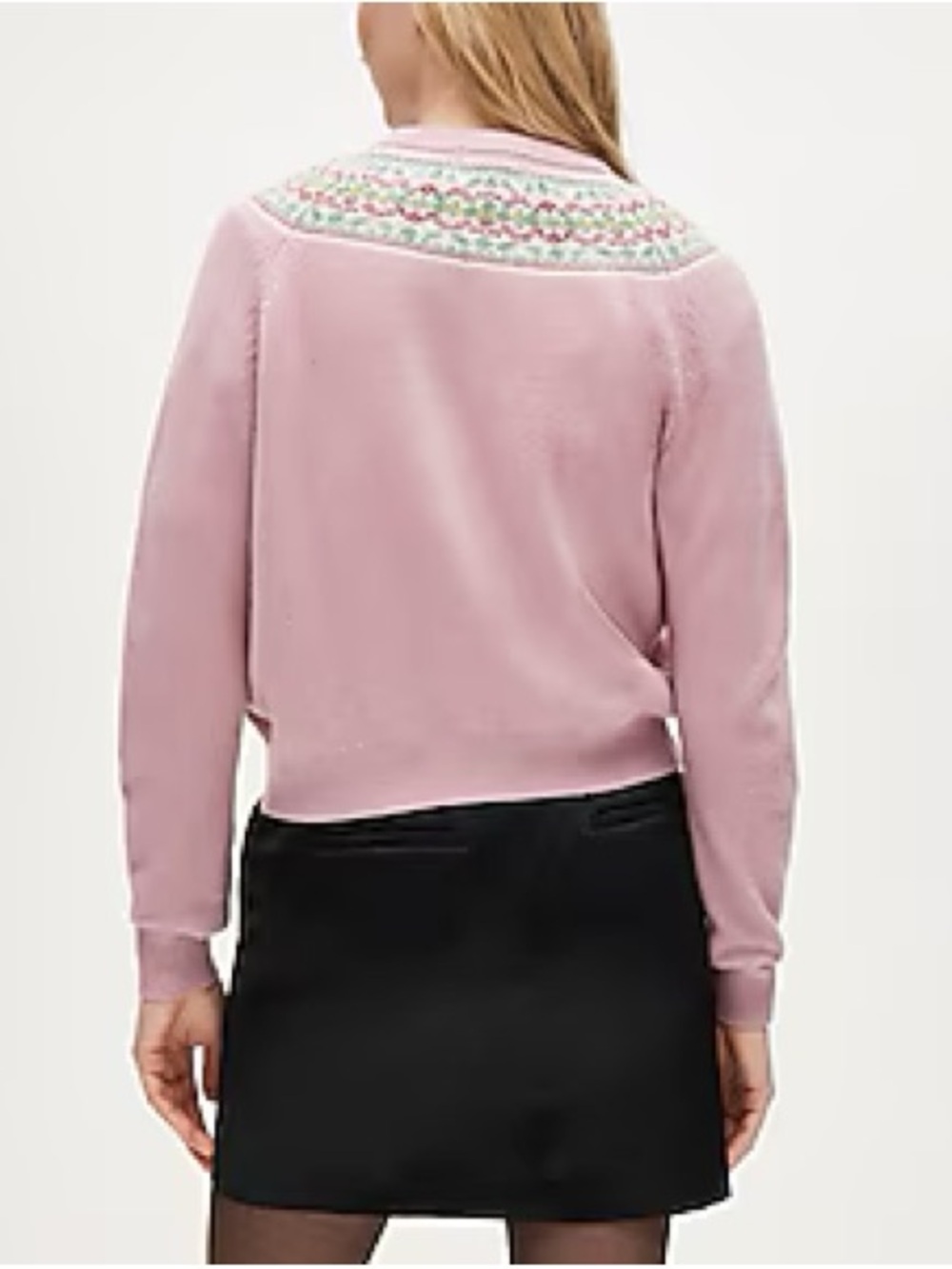 J. Crew Classic Fair Isle Cardigan in Vintage Wool - Picture 4 of 10